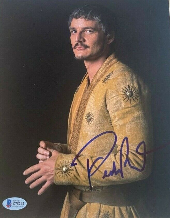 Pedro Pascal signed autographed 8x10 Photo Poster painting Game of Thrones Mandalorian COA