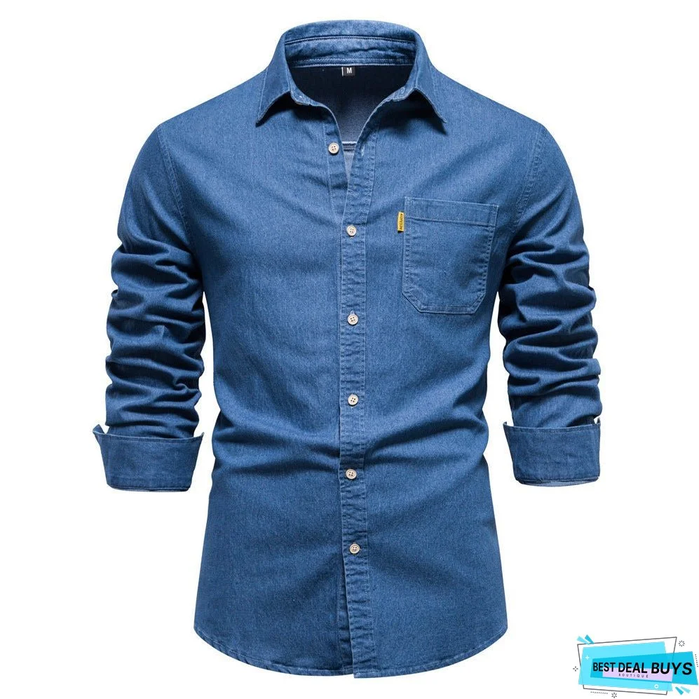James Denim Shirt For Men
