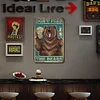 Bear Drinking - Metal Tin Signs(8*12Inch/12*16Inch) - Bar&Animal