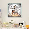 (Stamped/Counted) Tinkerbell Pumpkin-11CT Cross Stitch 40*40cm