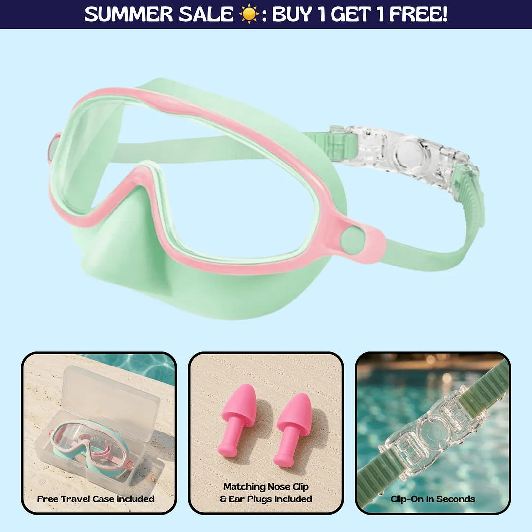 TibaToes&trade; Clip-On Swim Goggles