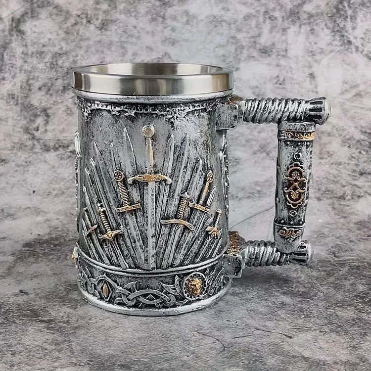 Coutureaura Swords Throne Beer Mug Goblet
