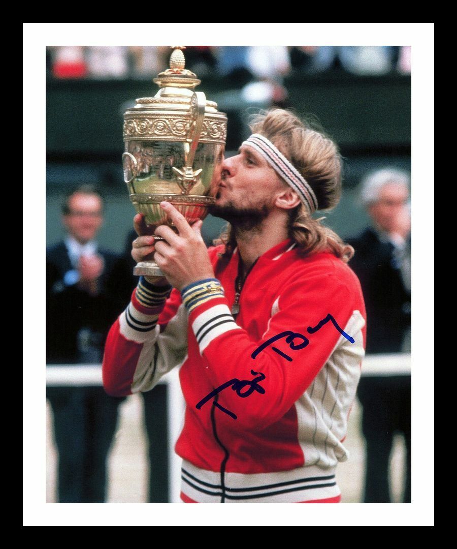 Bjorn Borg Autographed Signed & Framed Photo Poster painting