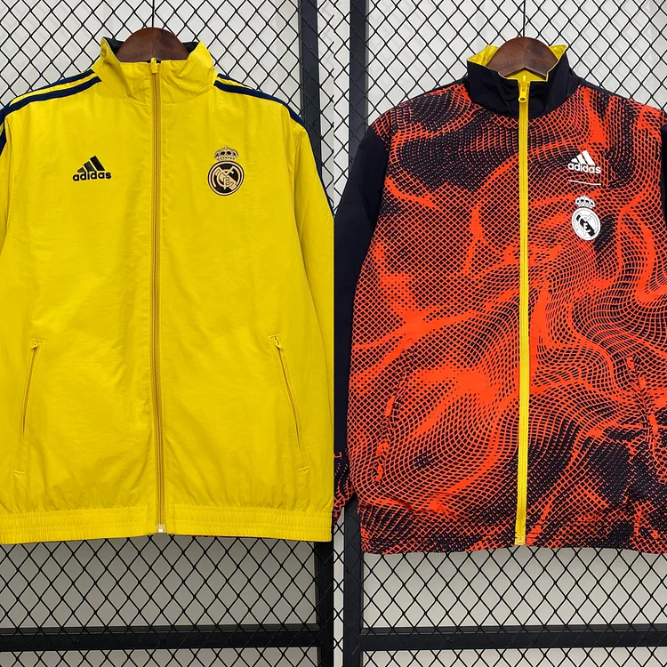 24/25 Real Madrid Trench Coat Reversible