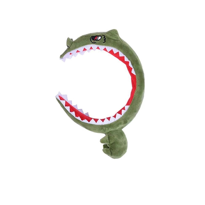 Korean Style Internet Celebrant Cartoon Animal Headband Small Dinosaur Yellow Fish Shark Scream Duck Headband Cute Funny Headband