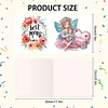 uk.everydayedeals 6Pcs DIY Diamond Painting Greeting Card - Mothers Day