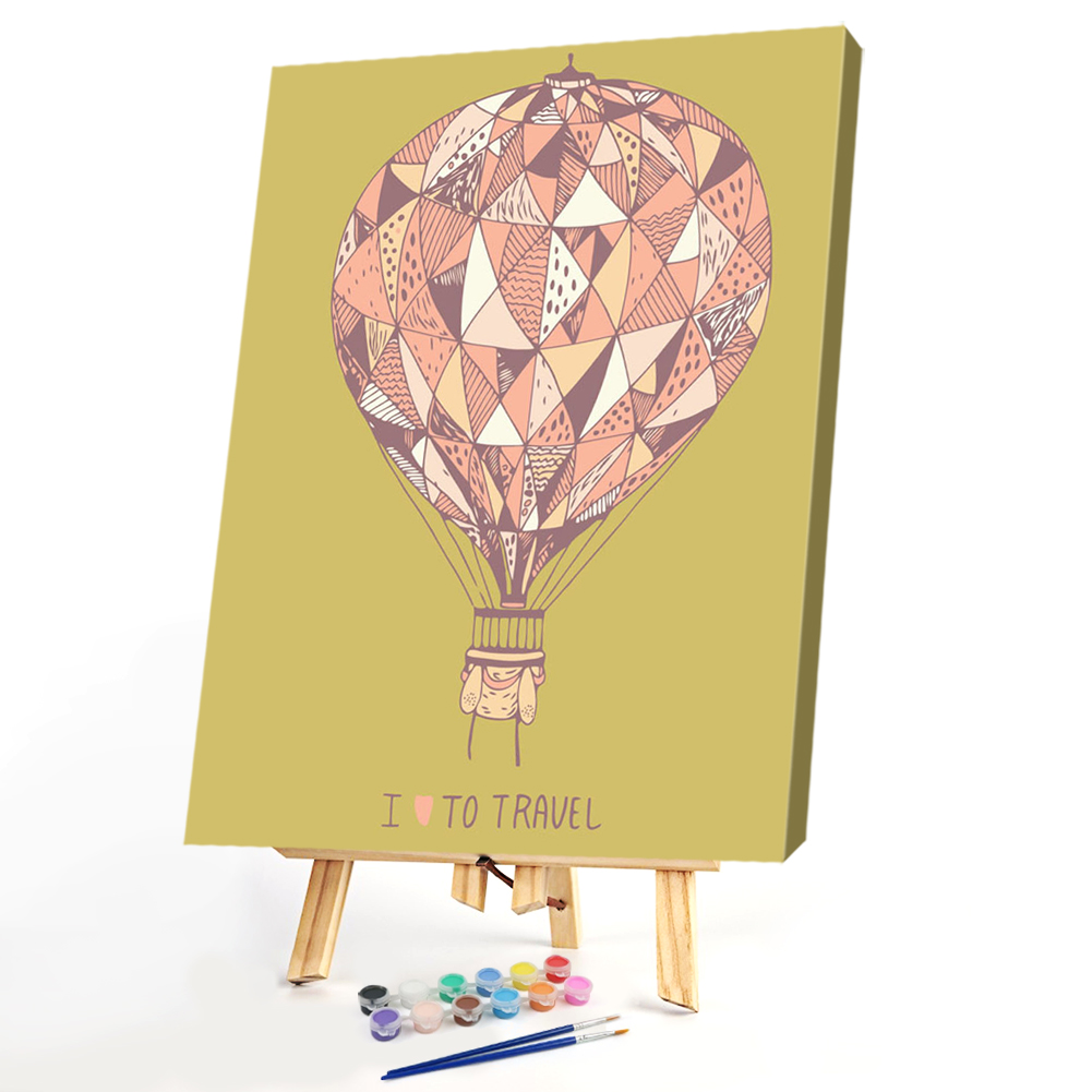 

40x50cm - Paint By Numbers Air Balloon, 501 Original