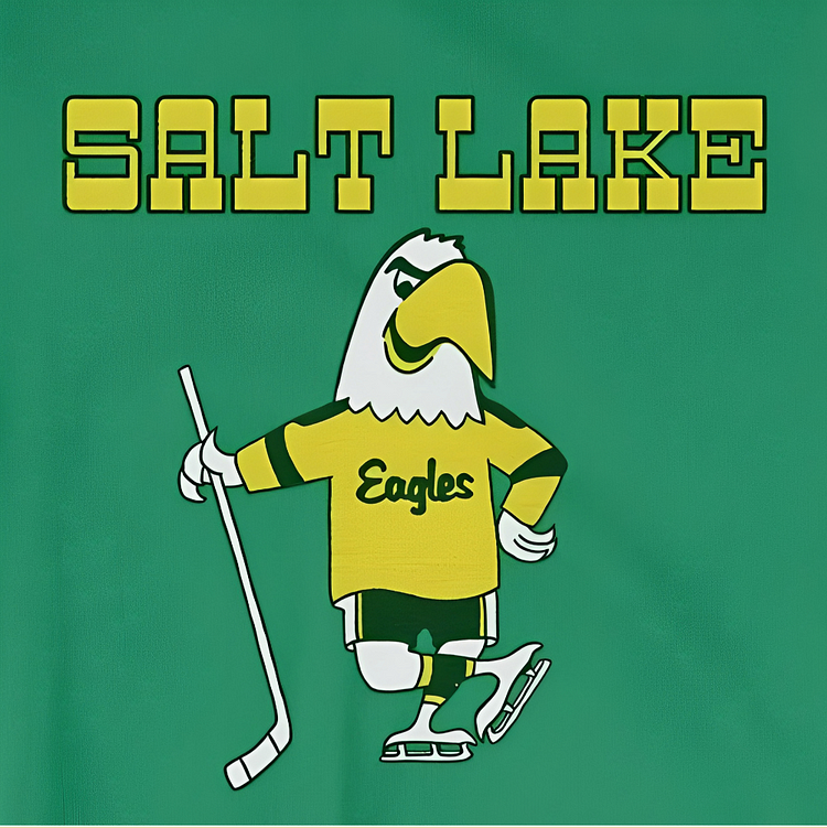 Mtr Salt Lake Golden Eagles Hockey Men/Unisex T-Shirt, Kelly / S