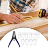 Spring Pliers with 10pcs Miter Clamps Kits Woodworking Tools for Frames Moldings