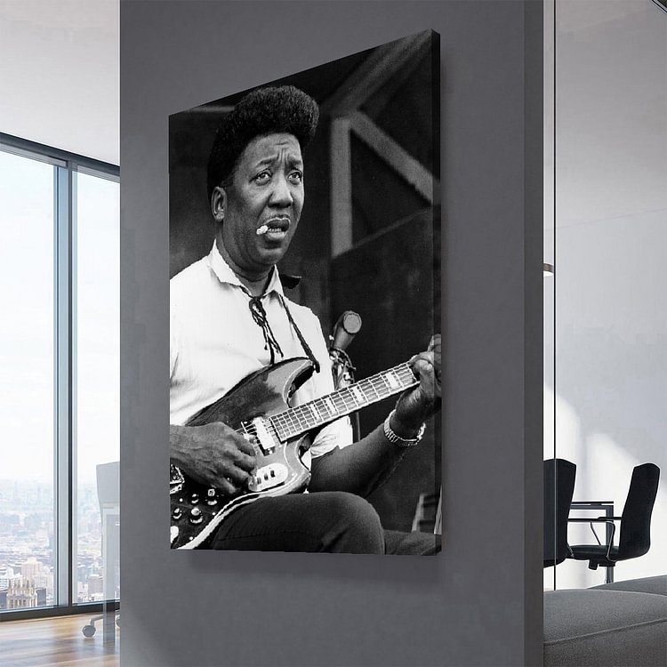 Muddy Waters Canvas Wall Art