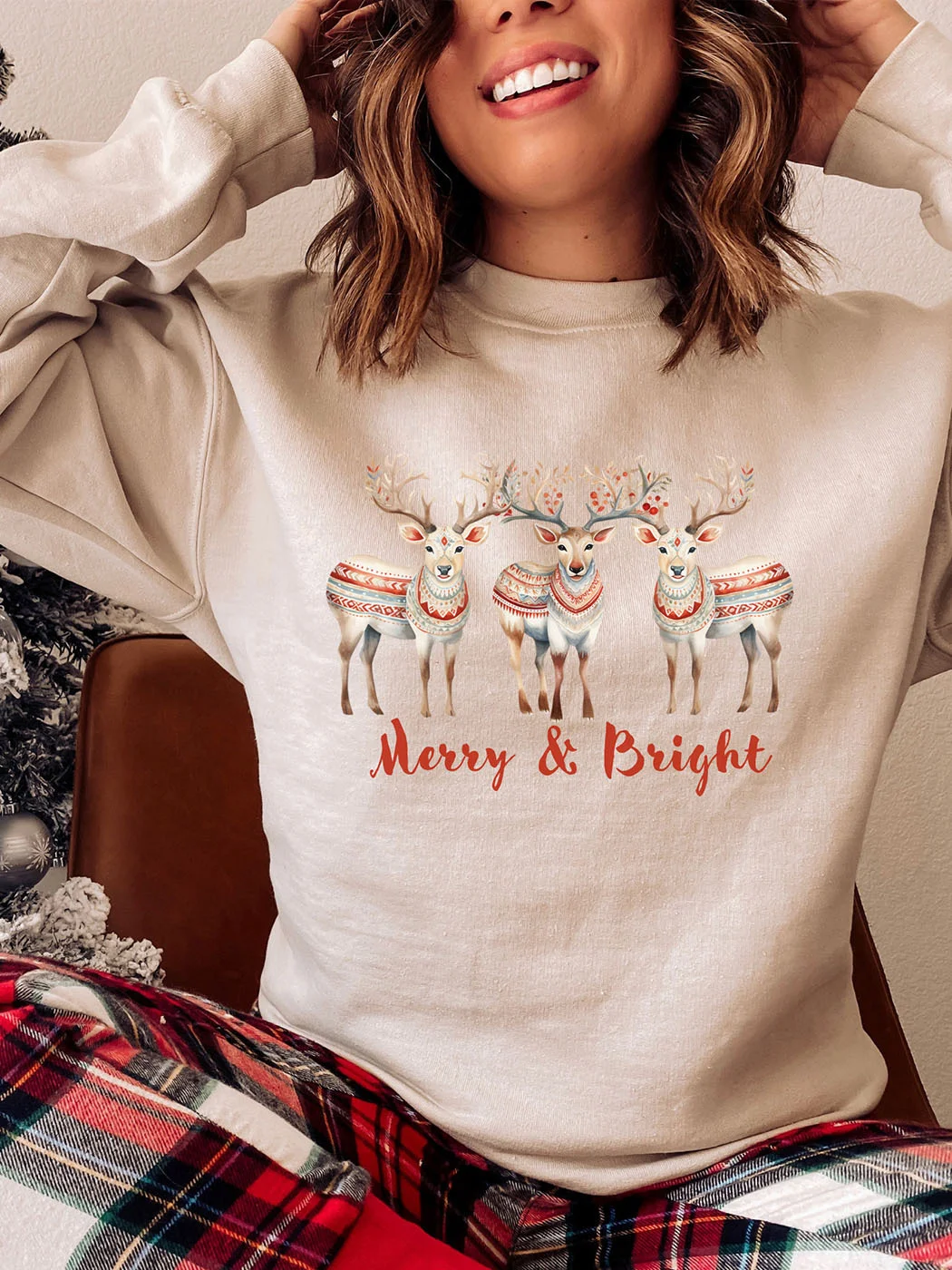 Meowy Christmas Sweatshirt Happy Cat Year Funny Sweatshirt / DarkAcademias /Darkacademias