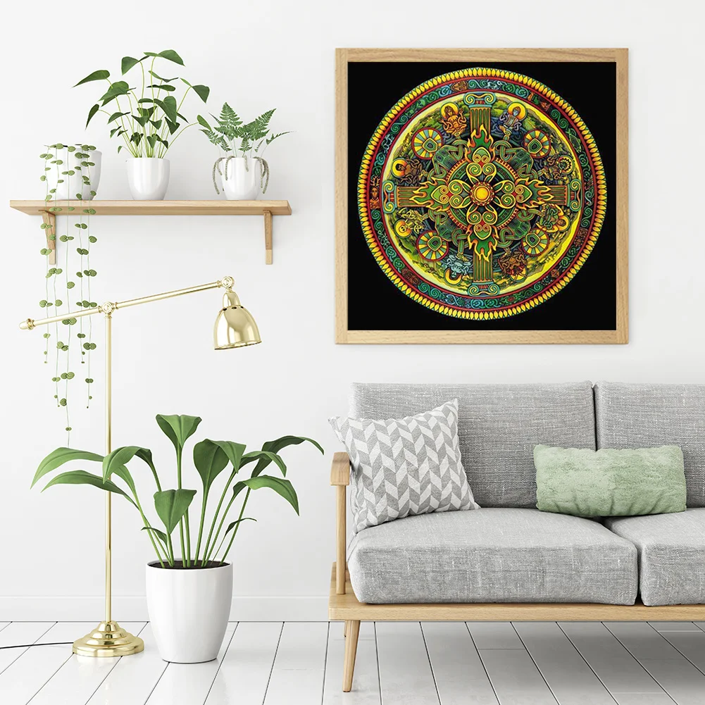 DIY Paint By Number 40*40cm - Mandala