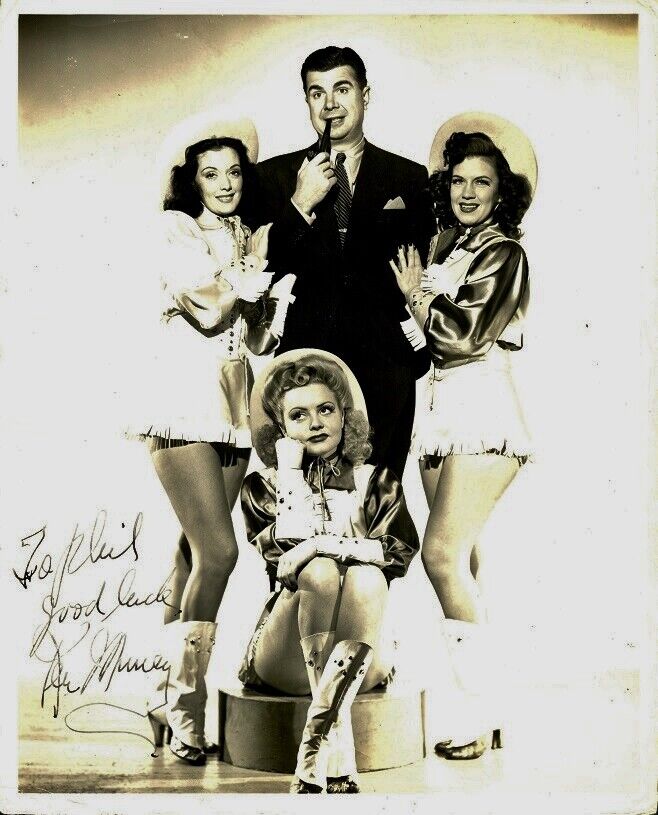 Vintage KEN MURRAY Signed Photo Poster painting