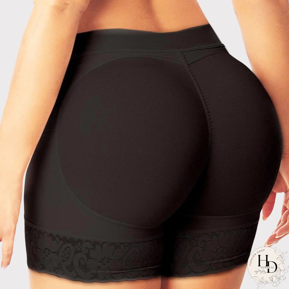 Black Fashion Solid Patchwork Hip Lift Shaping Body Shaping Pants