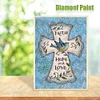 Diamond Painting-DIY Full Round Drill Peace and Cross