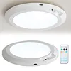 Rechargeable Ceiling Light with Remote Control Motion Sensor Battery Operated Lights for Shower Pantry Shed Hallway Porch Garage Stairs