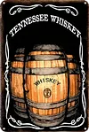 4PCS Alcohol - Metal Tin Signs Set(8*12Inch/12*16Inch) - Bar