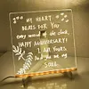 💥💥50% de r&eacute;duction pour une dur&eacute;e limit&eacute;e 💥💥🎨 Tableau de notes LED 🎁 Achetez 1 et obtenez 7 stylos de couleur gratuitement
