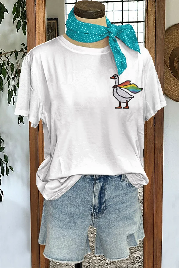 Cute Pride Month Queer   Print T-Shirt
