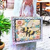 DIY Diamond Painting Bee Linen Waterproof Handbag Shopping Storage Bag Totes Kit