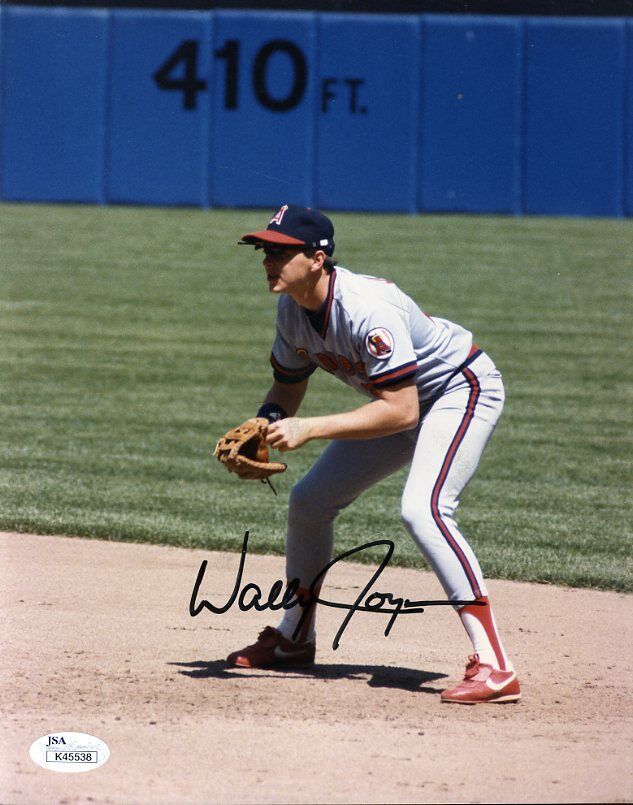 Wally Joyner Signed Jsa Certified 8x10 Photo Poster painting Authentic Autograph