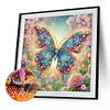 DIY Partial Special Shaped Drill Diamond Painting-Butterfly