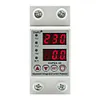 Din Rail Adjustable Over Voltage Under Voltage Protective Device Relay (40A)