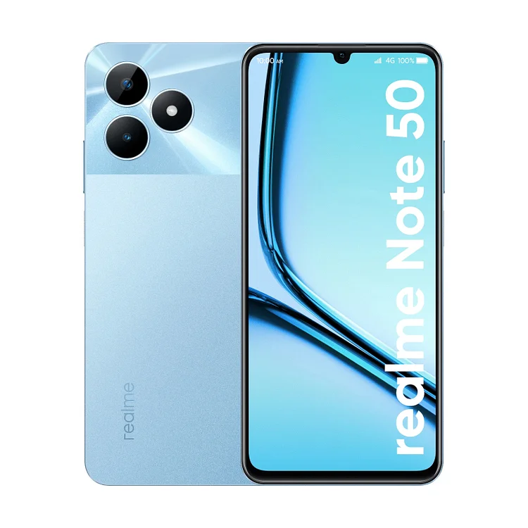 Realme Note 50 Smartphone 6.74''4+128GB 90Hz Display 5000mAh Ultra Slim 13MP AI Camera Mobile Powerful