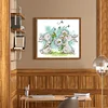 (Multi-Style) Rabbit - 14CT Stamped Cross Stitch 17*15cm(Brand)