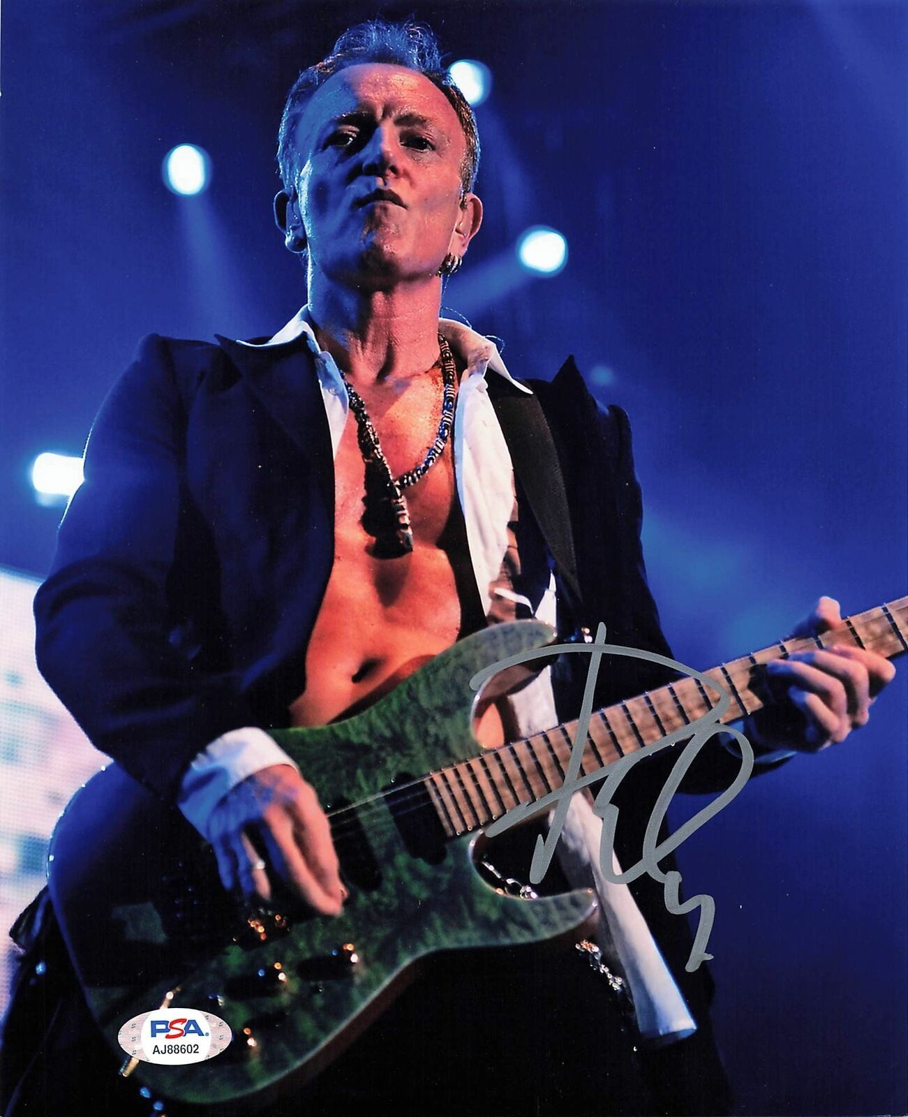 PHIL COLLEN signed 8x10 Photo Poster painting PSA/DNA Autographed Def Leppard