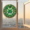 Diamond Painting Acrylic Four-Leaf Clover Window Hanging Pendant for Home Decor