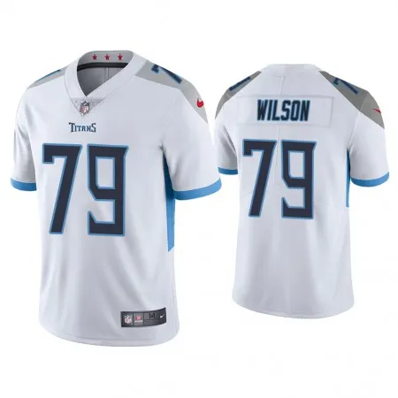 Men's Tennessee Titans #79 Isaiah Wilson White Vapor Untouchable Stitched Jersey
