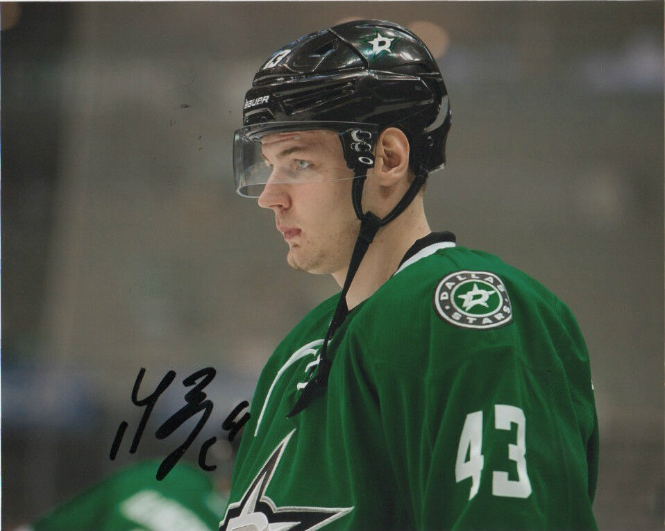 Dallas Stars Valerie Nichushkin Autographed Signed 8x10 NHL Photo Poster painting COA H