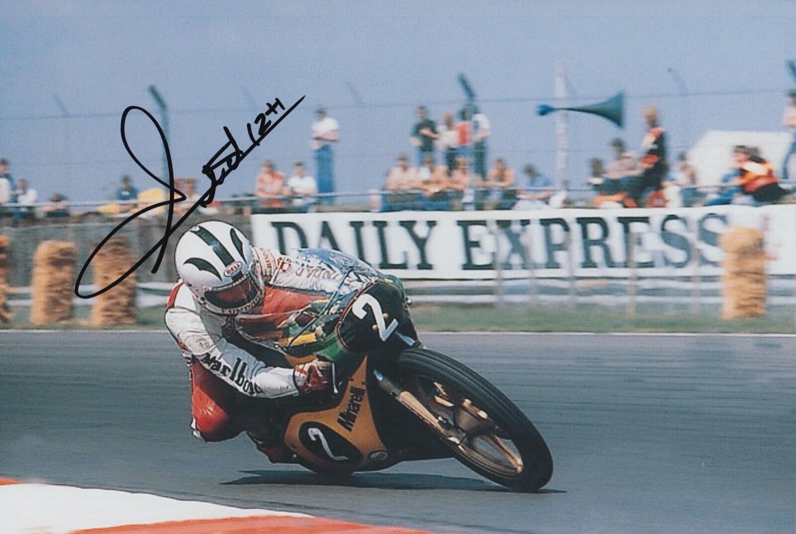 Angel Nieto Hand Signed 12x8 Photo Poster painting MotoGP Autograph Derbi