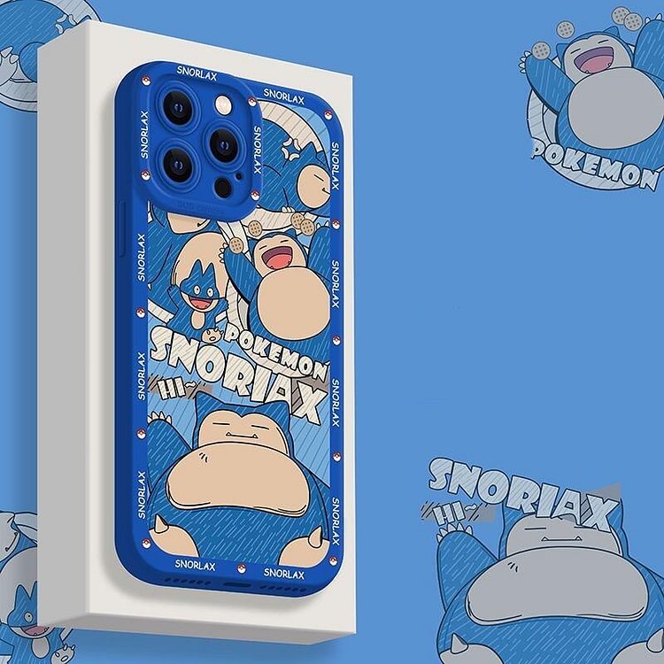 Pokemon Snorlax Phone Case For Iphone weebmemes