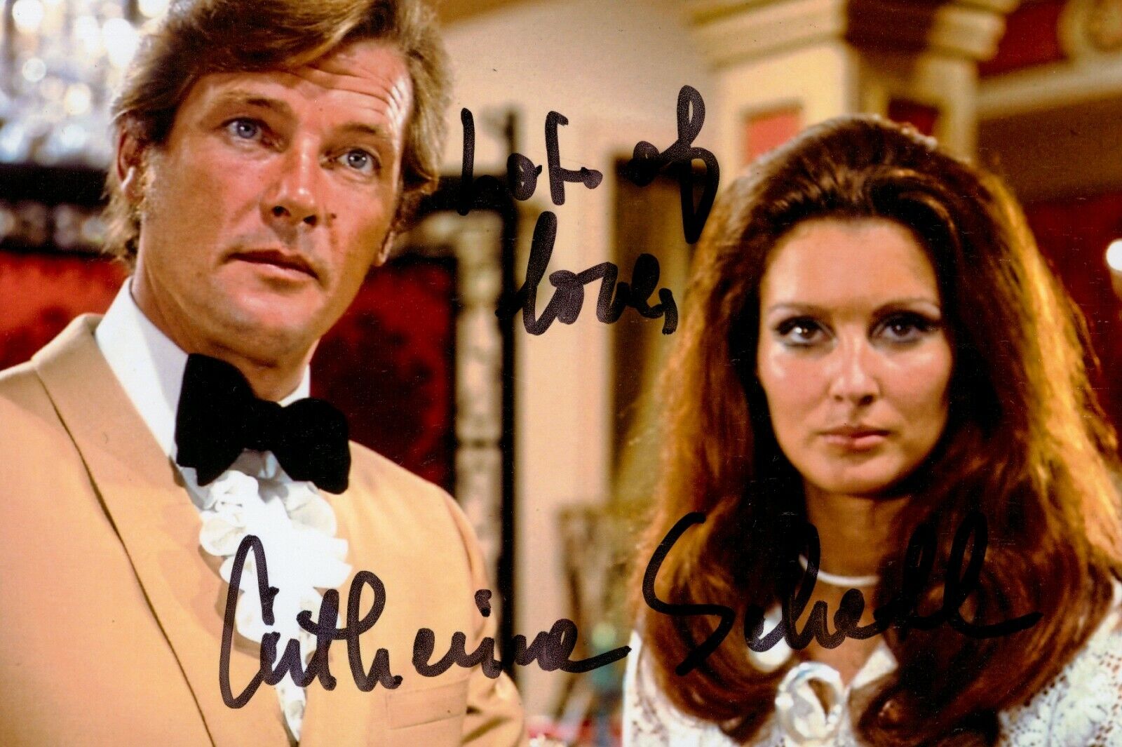 Catherine Schell Signed 6x4 Photo Poster painting James Bond Girl 007 Doctor Who Autograph + COA