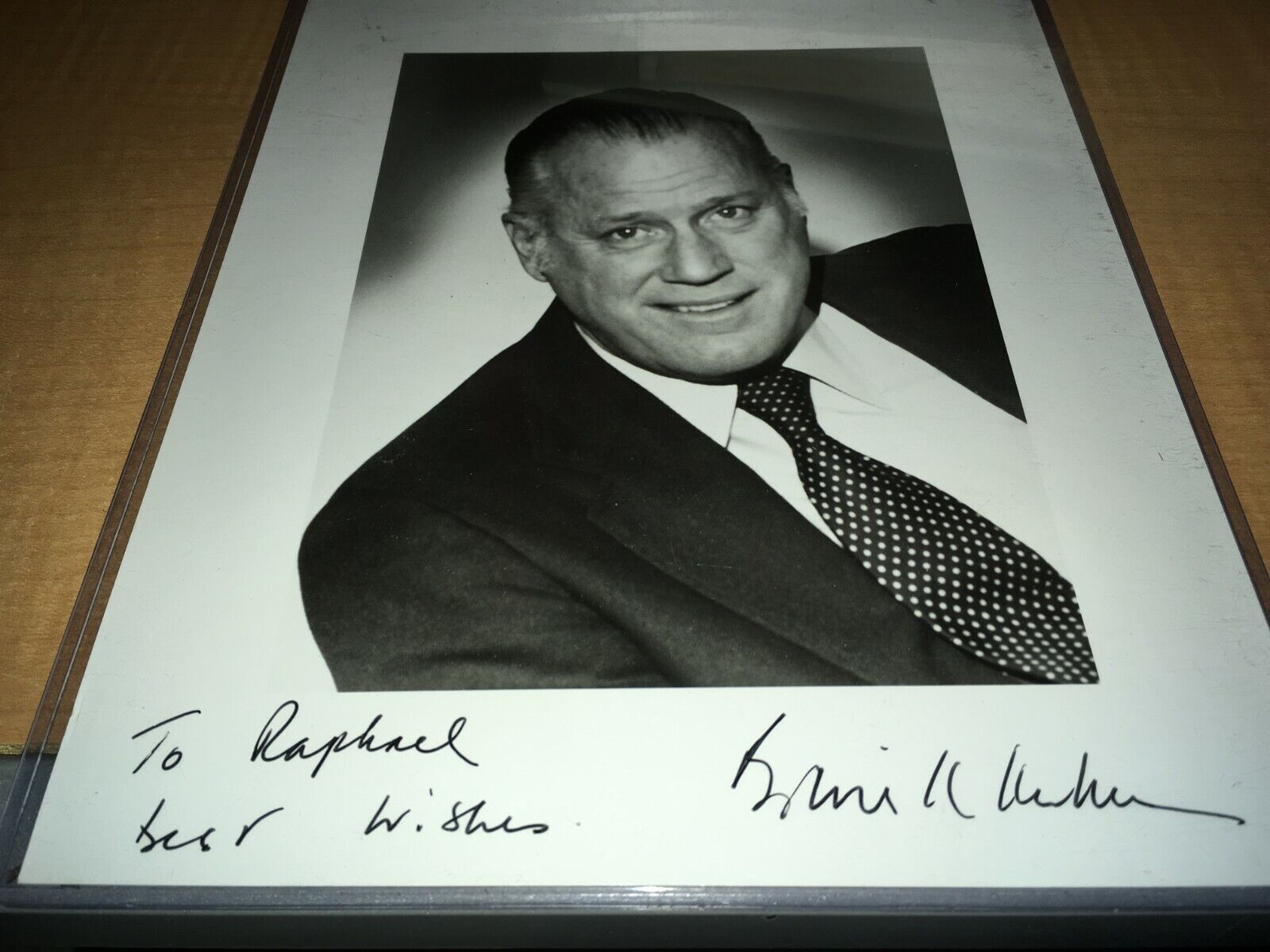 Bowie Kuhn MLB Commisioner HOF Signed 8x10 Photo Poster painting W/Our COA To Raphael