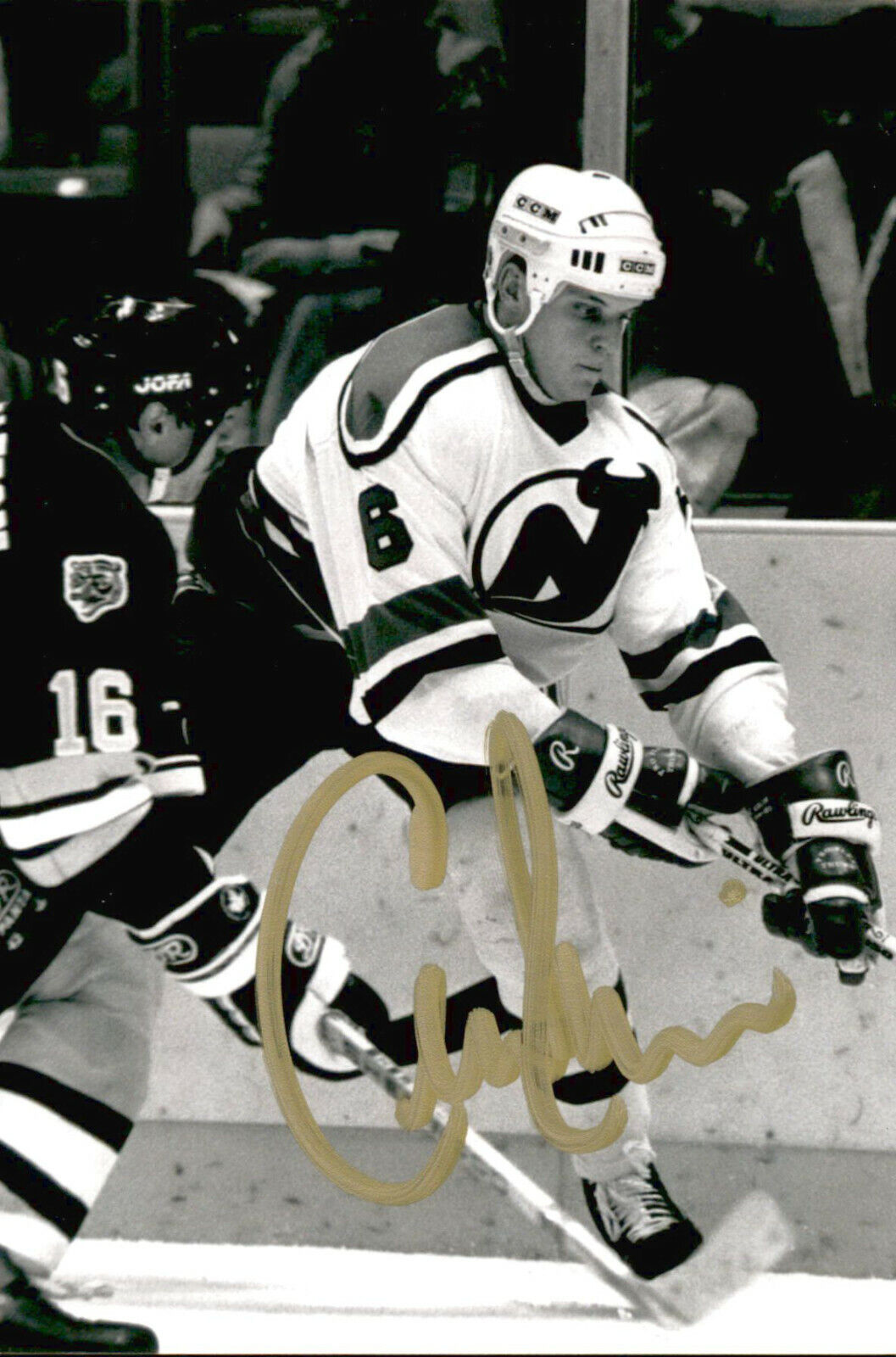 Craig Wolanin SIGNED autographed 4x6 Photo Poster painting NEW JERSEY DEVILS #3