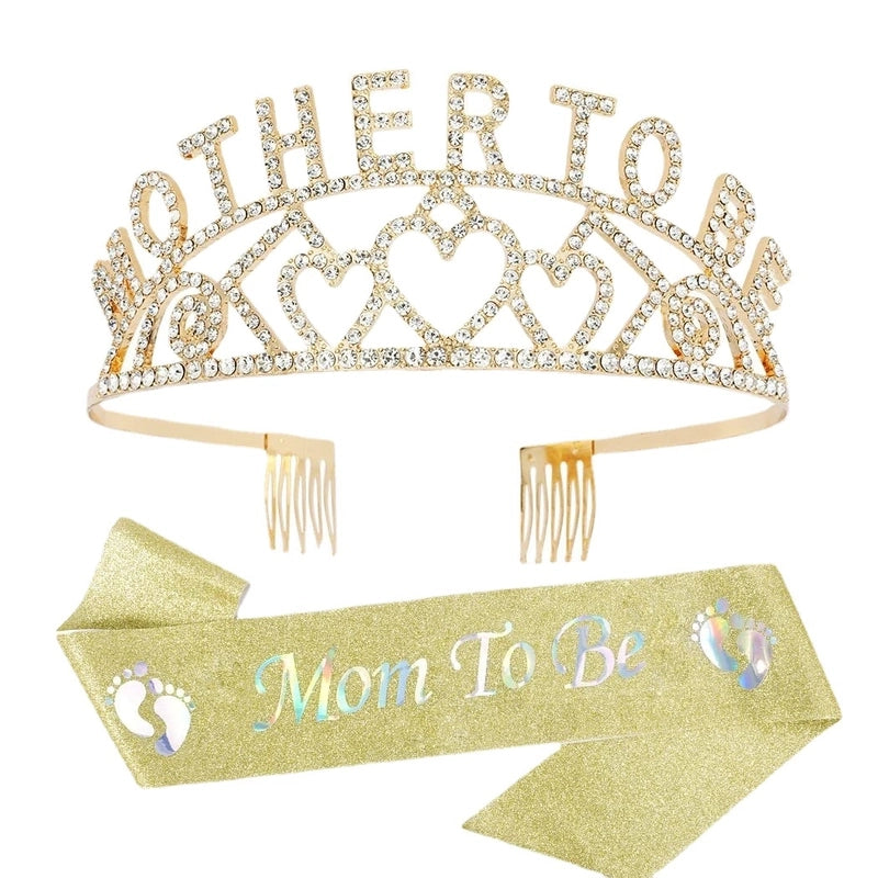 Women’s Elegant Crown Alloy Inlay Rhinestones Crown