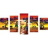 African Scenery  | Full Round Diamond Painting Kits