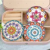 3pcs DIY Datura Diamond Painting Makeup Mirror Portable Kits