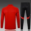 2025/2026 Arsenal Half-Pull Training Suit Red Football Shirt 1:1 Thai Quality