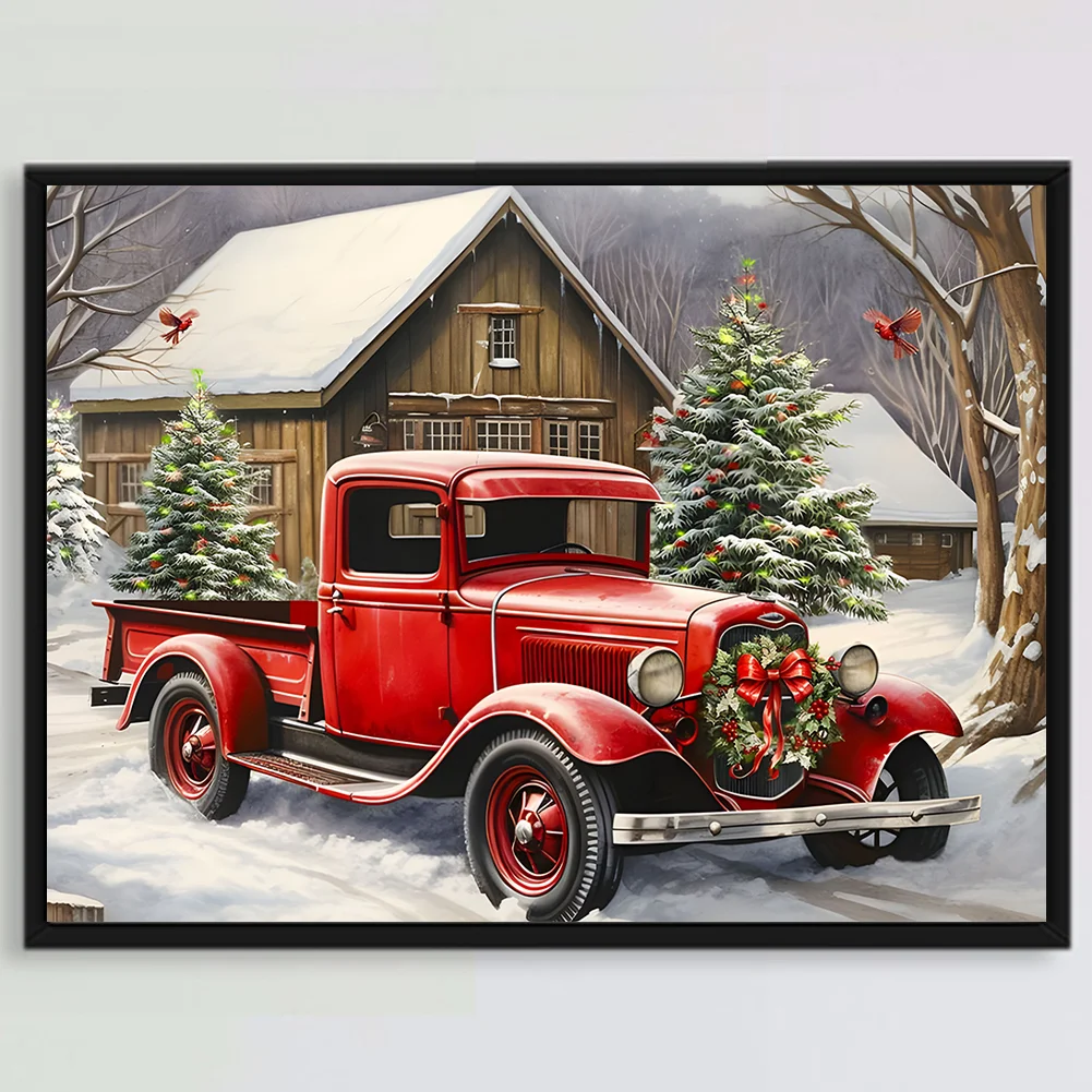 Diamond Painting - Full Round Drill - Car(Canvas|40*30cm)