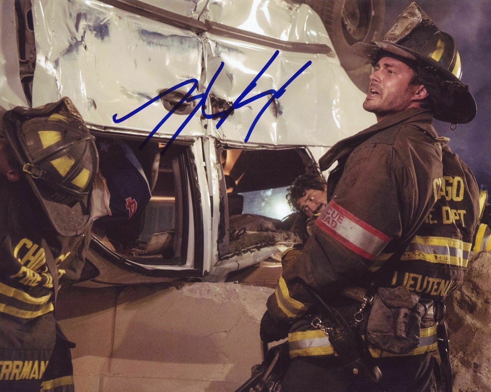 Taylor Kinney Autographed Signed 8x10 Photo Poster painting ( Chicago Fire ) REPRINT