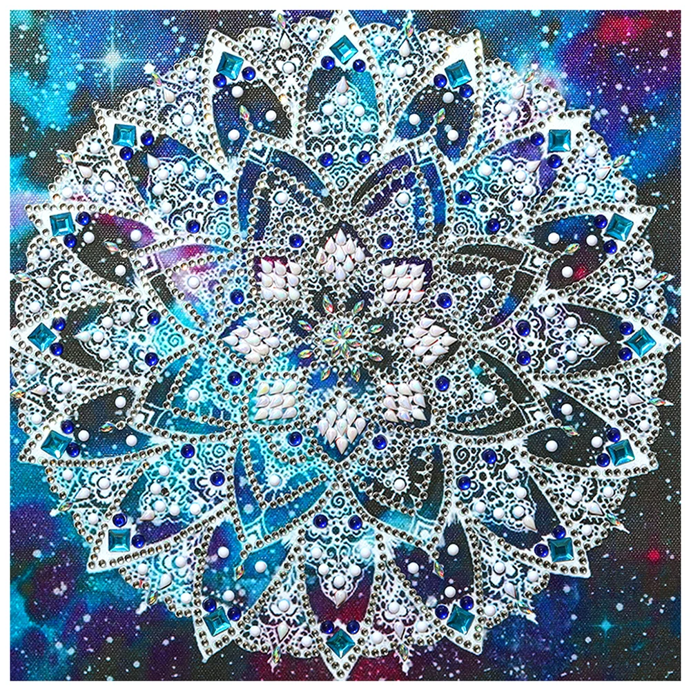 Diamond Painting - Special Shaped Drill - Mandala(Canvas|30*30cm)