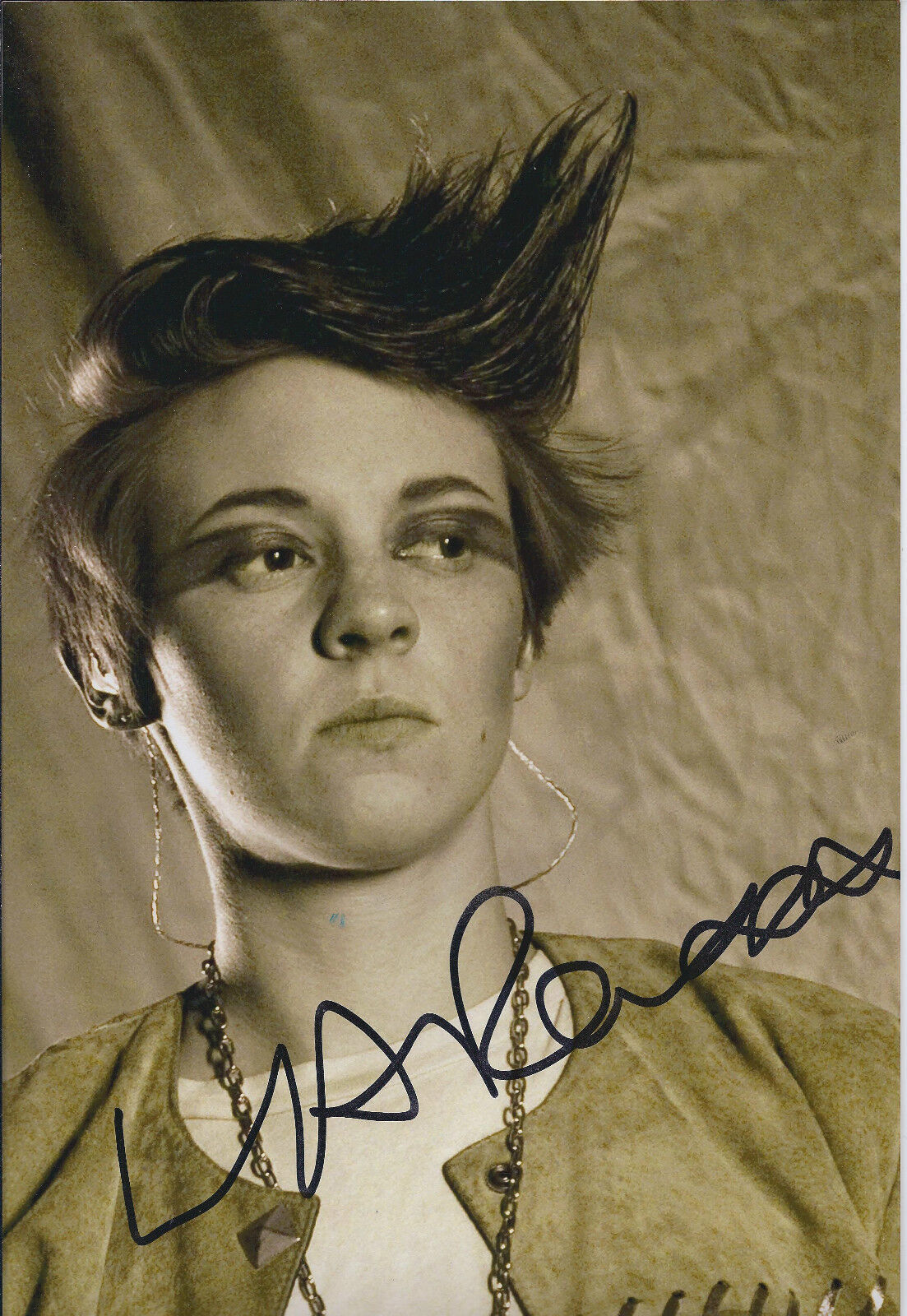 La ROUX Elly Jackson SIGNED Autograph Photo Poster painting AFTAL COA Grammy Award Winner