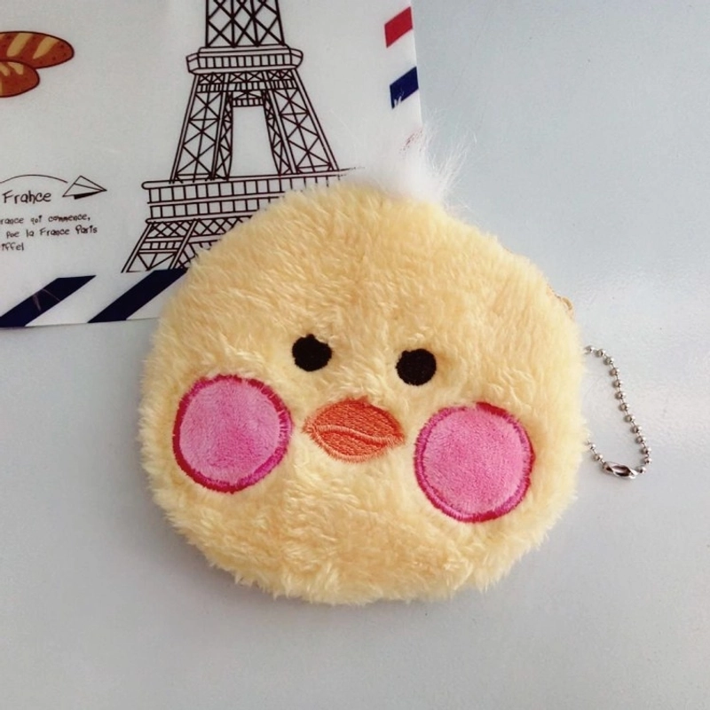 Fashion Cartoon Plush Cute Children Cat Danny Bear Purse Coin Bag Pendant