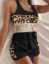 Two-Piece Set Sleeveless Sexy Top Shirt