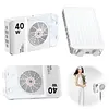 40W Portable Mini LED Fill Light Pocket-Sized Selfie Light Dual-Color Adjustable Soft Fill Light Type-C Charging Handheld 2800K-9000K Beauty Lamp for Outdoor Camping/Mobile Live Streaming
