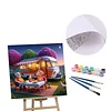(US Only)Paint By Numbers Kit On Canvas DIY Oil Art Vacation Picture Home Decor40x40cm